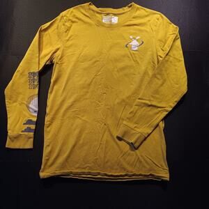 DUTCH BROS Coffee Long Sleeve T-Shirt Better World 1992 Gold Men's M